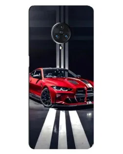 Чохол для Vivo Nex 3 з картинкою «Червона BMW на дорозі»