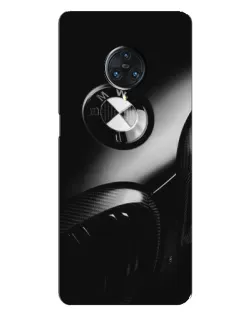 Чохол для Vivo Nex 3 з картинкою «Емблема BMW — макро»