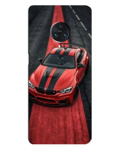 Чохол для Vivo Nex 3 з картинкою «BMW на червоній доріжці»