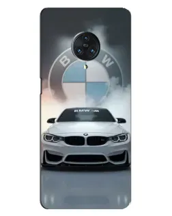 Чехол для Vivo Nex 3 с картинкой «BMW в белом дыму»