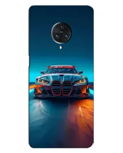 Чехол для Vivo Nex 3 с картинкой «BMW — огни неона»