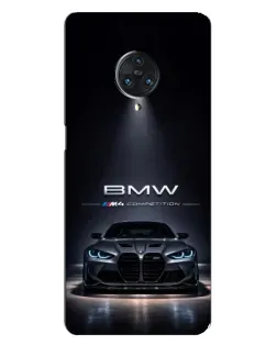 Чехол для Vivo Nex 3 с картинкой «BMW сквозь ночной город»