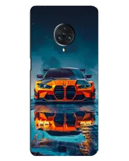 Чехол для Vivo Nex 3 с картинкой «BMW — золотая эмблема»