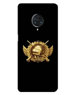 Чохол для Vivo Nex 3 з картинкою «PUBG — помаранчевий градієнт»