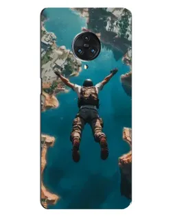 Чехол для Vivo Nex 3 с картинкой «PUBG — свободное падение»