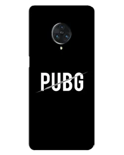 Чехол для Vivo Nex 3 с картинкой «PUBG — белый логотип»