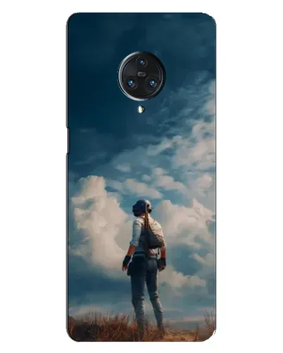 Чехол для Vivo Nex 3 с картинкой «Герой PUBG на скале» Чехол для Vivo Nex 3 с картинкой «Герой PUBG на скале»