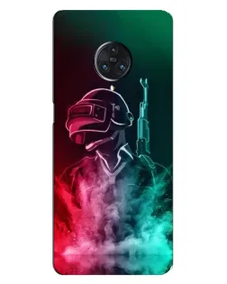 Чехол для Vivo Nex 3 с картинкой «PUBG — огненный воин»