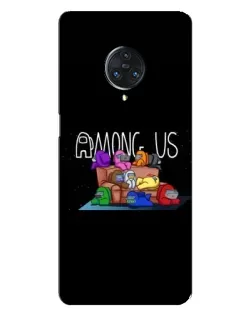 Чохол для Vivo Nex 3 з картинкою «Логотип Among Us»
