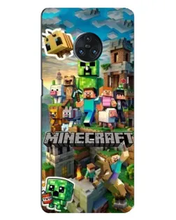 Чохол для Vivo Nex 3 з картинкою «Замок Minecraft»