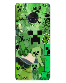 Чохол для Vivo Nex 3 з картинкою «Кріпери Minecraft»