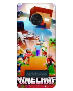 Чохол для Vivo Nex 3 з картинкою «Minecraft герої гри»