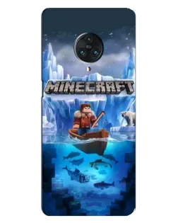 Чохол для Vivo Nex 3 з картинкою «Minecraft льодянийсвіт»
