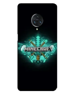 Чохол для Vivo Nex 3 з картинкою «Minecraft Diamond лого»