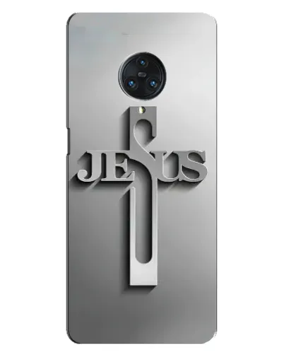 Чохол для Vivo Nex 3 з картинкою «Металевий хрест Jesus» Чохол для Vivo Nex 3 з картинкою «Металевий хрест Jesus»
