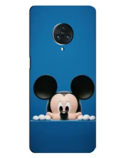 Чехол для Vivo Nex 3 с картинкой «Микки выглядывает»