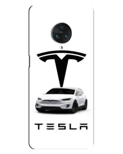 Чехол для Vivo Nex 3 с картинкой «Tesla White Style»