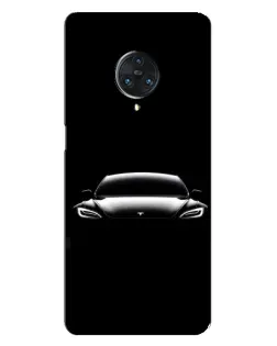 Чехол для Vivo Nex 3 с картинкой «Фары Tesla Night»