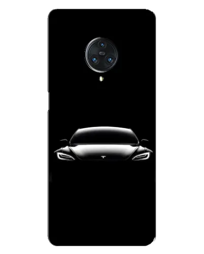 Чехол для Vivo Nex 3 с картинкой «Фары Tesla Night» Чехол для Vivo Nex 3 с картинкой «Фары Tesla Night»