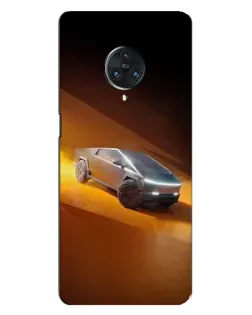 Чехол для Vivo Nex 3 с картинкой «Cybertruck в пустыне»