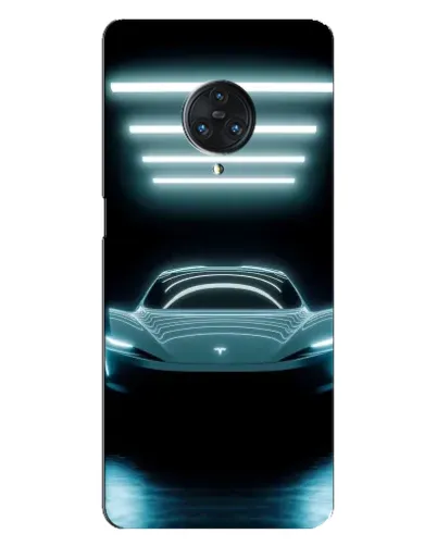 Чехол для Vivo Nex 3 с картинкой «Tesla в неоне» Чехол для Vivo Nex 3 с картинкой «Tesla в неоне»