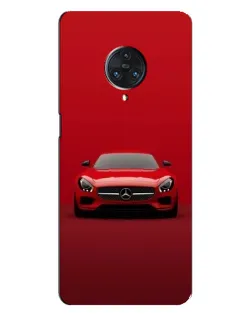 Чехол для Vivo Nex 3 с картинкой «Красный Mercedes AMG»