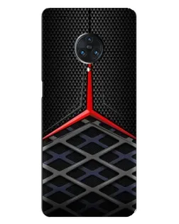 Чехол для Vivo Nex 3 с картинкой «Mercedes Carbon Grid»