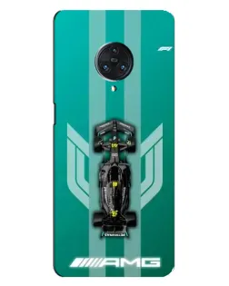 Чехол для Vivo Nex 3 с картинкой «Mercedes AMG Petronas»