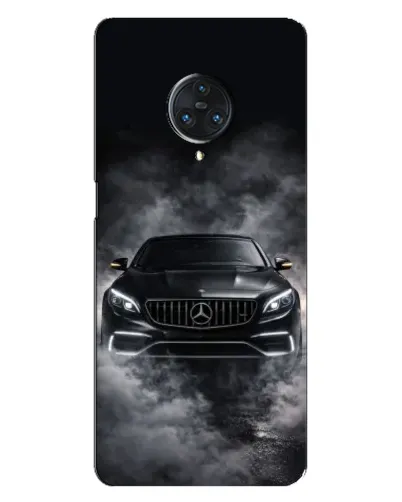 Чехол для Vivo Nex 3 с картинкой «Mercedes в дыму» Чехол для Vivo Nex 3 с картинкой «Mercedes в дыму»