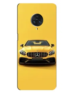 Чехол для Vivo Nex 3 с картинкой «Желтый Mercedes GT»