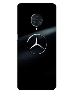 Чехол для Vivo Nex 3 с картинкой «Mercedes на металле»
