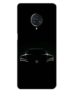 Чехол для Vivo Nex 3 с картинкой «Mercedes — силуэт авто»