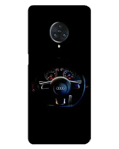 Чехол для Vivo Nex 3 с картинкой «Салон Audi — руль»