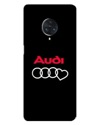 Чехол для Vivo Nex 3 с картинкой «Логотип Audi Heart»