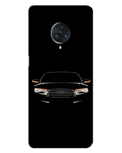 Чехол для Vivo Nex 3 с картинкой «Audi — ночной контур»