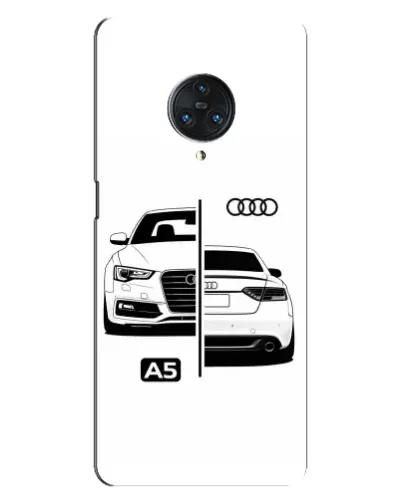 Чехол для Vivo Nex 3 с картинкой «Audi — контрастный дизайн»