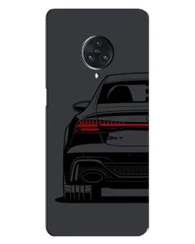 Чехол для Vivo Nex 3 с картинкой «Задняя часть Audi — арт»