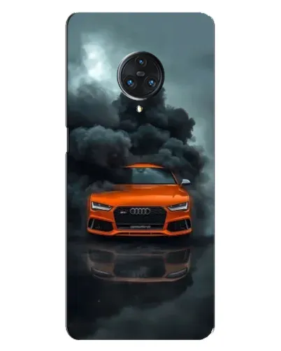Чехол для Vivo Nex 3 с картинкой «Audi в облаках дыма»