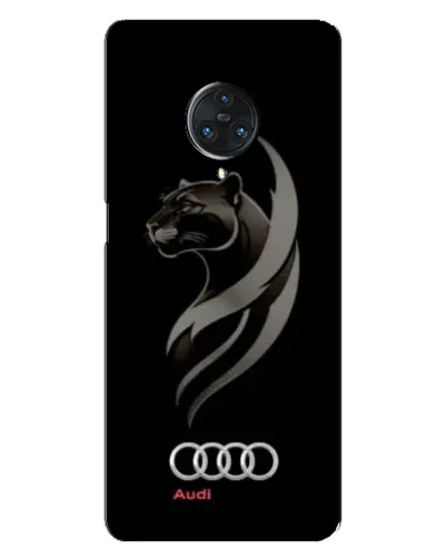 Чехол для Vivo Nex 3 с картинкой «Графика — пантера и Audi»