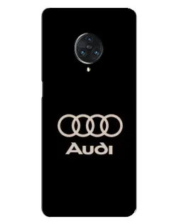 Чехол для Vivo Nex 3 с картинкой «Audi — золотой логотип»