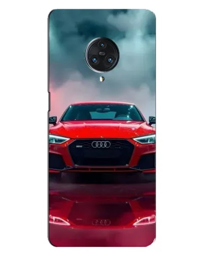 Чехол для Vivo Nex 3 с картинкой «Audi RS — красный стиль»