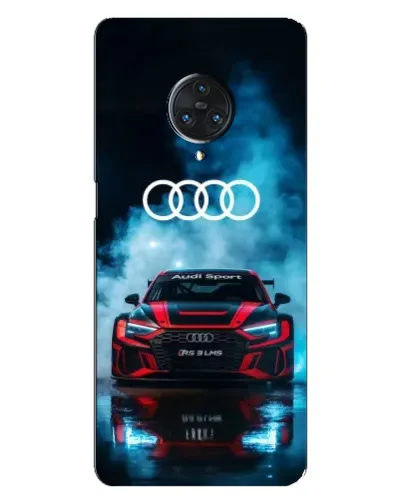 Чехол для Vivo Nex 3 с картинкой «Audi Sport — неон»