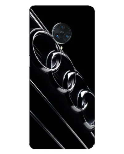 Чехол для Vivo Nex 3 с картинкой «Audi — абстрактные кольца»