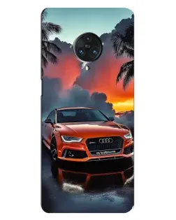 Чехол для Vivo Nex 3 с картинкой «Audi — закат»
