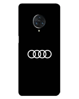 Чехол для Vivo Nex 3 с картинкой «Audi White Logo»