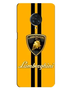 Чохол для Vivo Nex 3 з картинкою «Lamborghini Stripe жовтий»