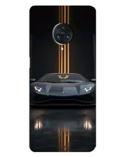 Чехол для Vivo Nex 3 с картинкой «Lamborghini золотые линии» Чехол для Vivo Nex 3 с картинкой «Lamborghini золотые линии»