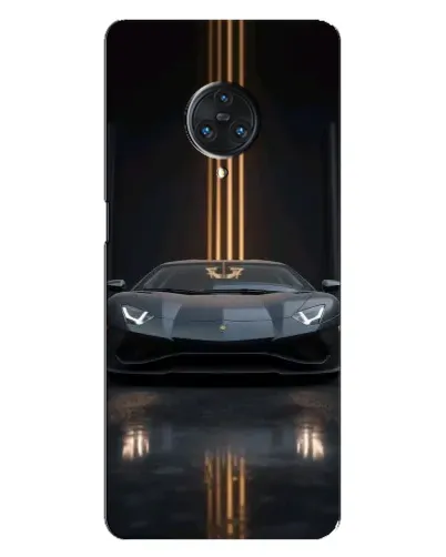 Чехол для Vivo Nex 3 с картинкой «Lamborghini золотые линии» Чехол для Vivo Nex 3 с картинкой «Lamborghini золотые линии»