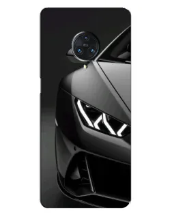Чехол для Vivo Nex 3 с картинкой «Lamborghini фары детализация»