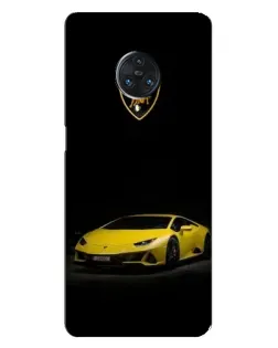 Чехол для Vivo Nex 3 с картинкой «Lamborghini желтый акцент»